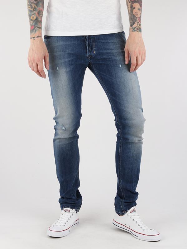 Džíny Diesel Tepphar L.34 Pantaloni Modrá