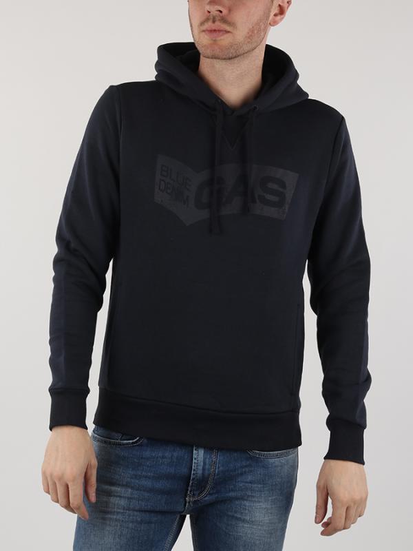 Mikina GAS Sven/S Hood Front Černá
