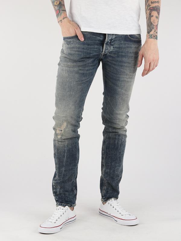 Džíny Diesel Sleenker L.32 Pantaloni Modrá