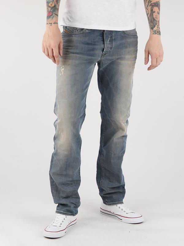 Džíny Diesel Buster L.32 Pantaloni Modrá
