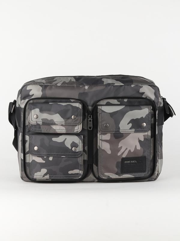 Taška Diesel Freeway Messenger - Cross Bodybag Šedá