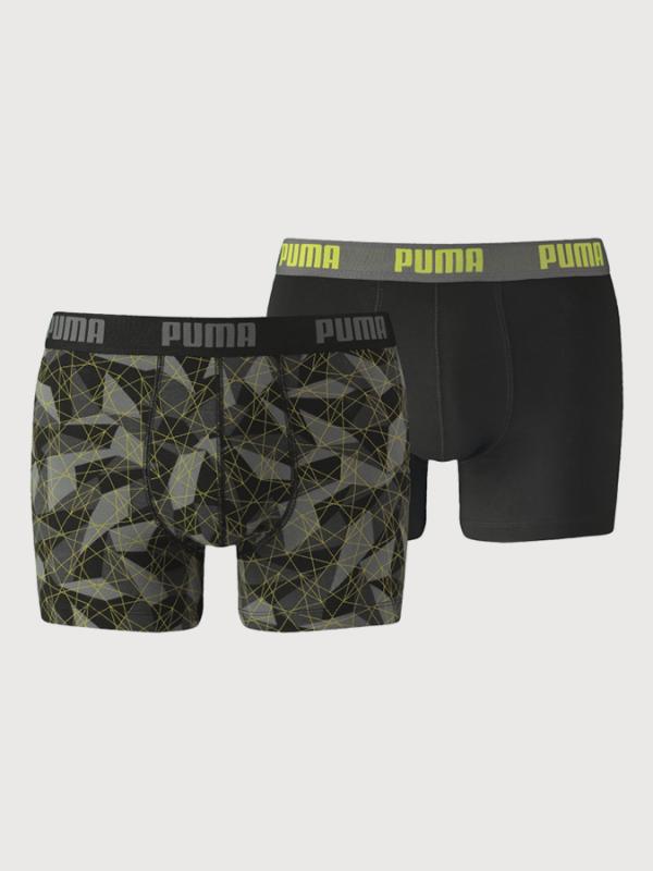 Boxerky Puma Puma Hyper Camo 2P Black Barevná