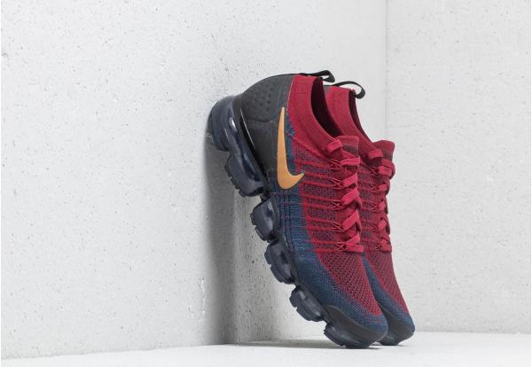 Nike Air Vapormax Flyknit 2 Team Red/ Wheat-Obsidian-Black