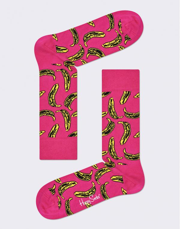 Happy Socks Andy Warhol Banana AWBAN01-3000 36-40