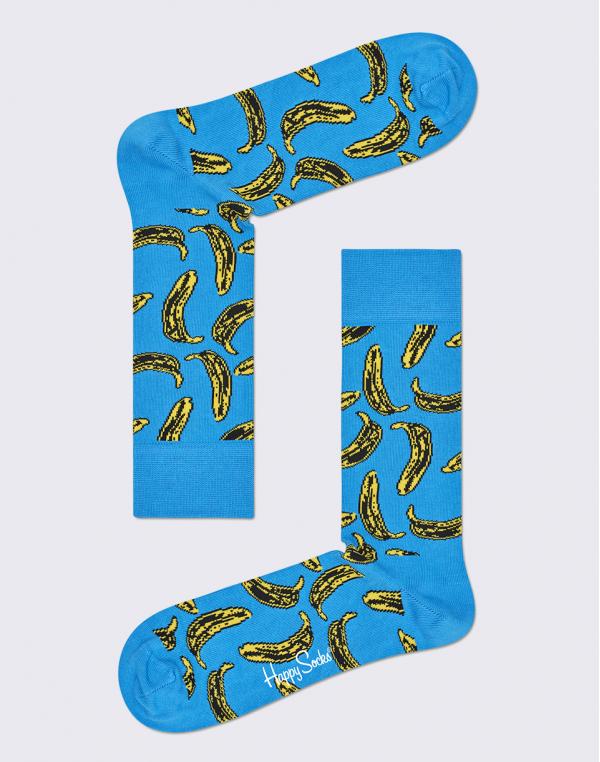 Happy Socks Andy Warhol Banana AWBAN01-6000 36-40