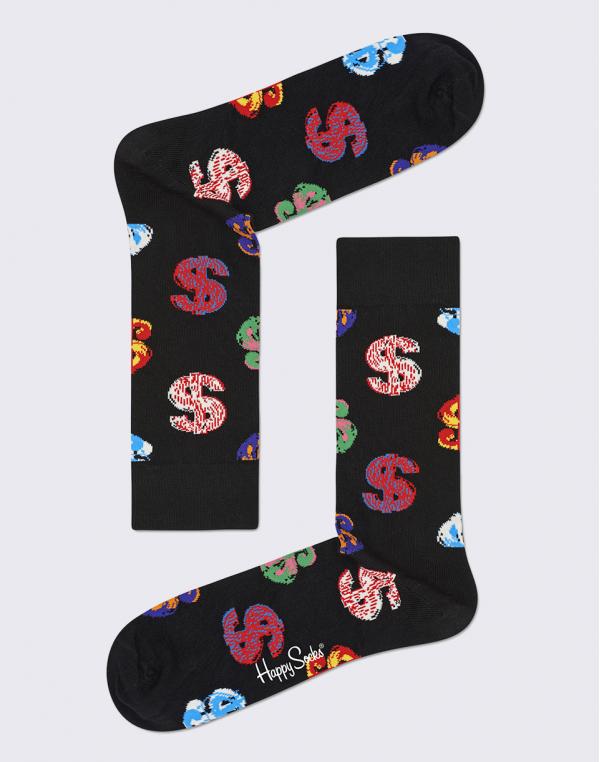 Happy Socks Andy Warhol Dollar AWDOL01-9000 36-40