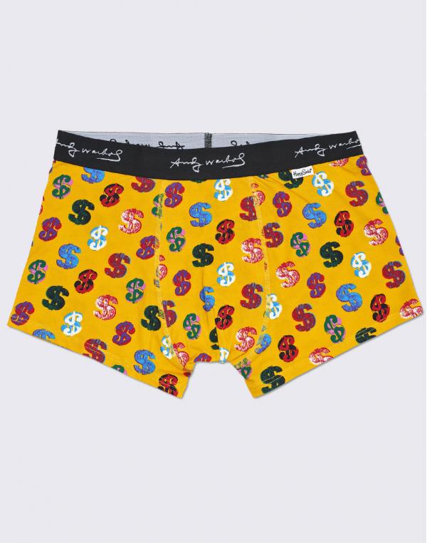 Happy Socks Andy Warhol Dollar Trunk AWDOL87-2000 XL