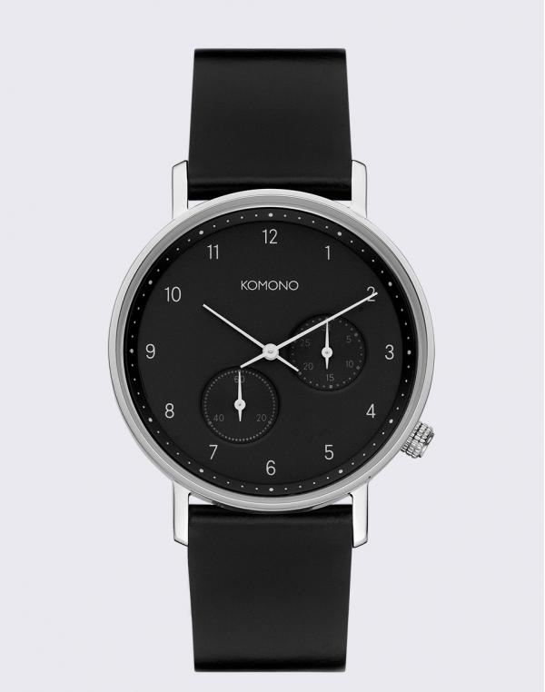 Komono Walther Black Silver