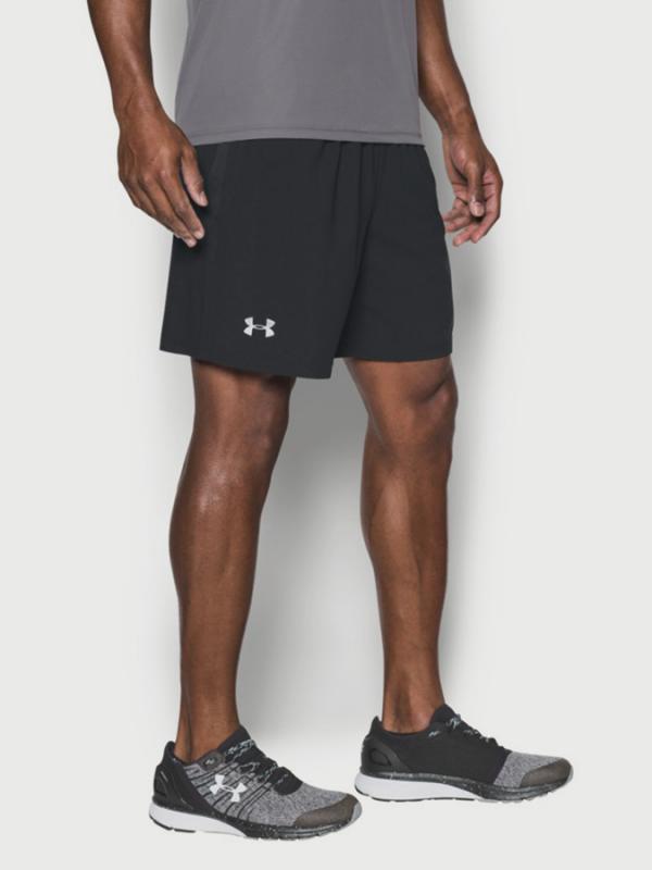 Kraťasy Under Armour Launch SW 7'' Short Černá
