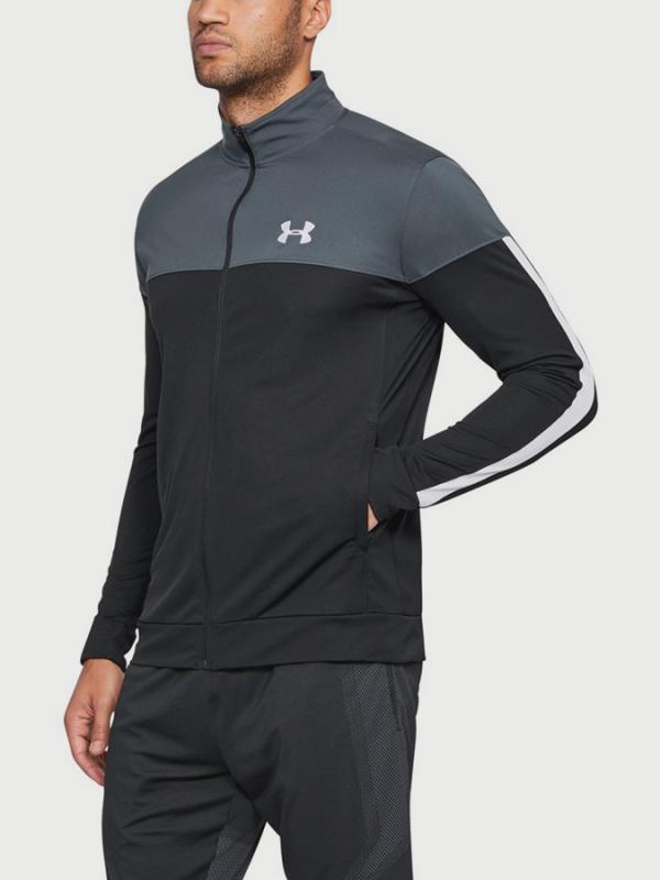 Mikina Under Armour Sportstyle Pique Jacket Černá