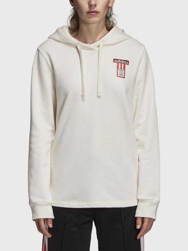 Mikina adidas Originals Hoodie Bílá