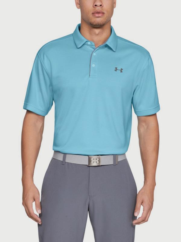 Tričko Under Armour Tech Polo Modrá