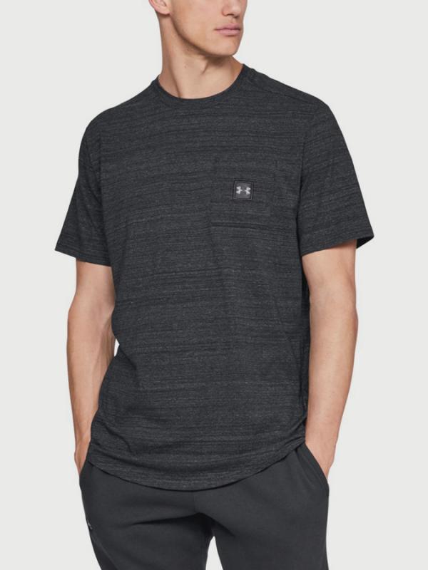 Tričko Under Armour Sportstyle Pocket Tee Černá