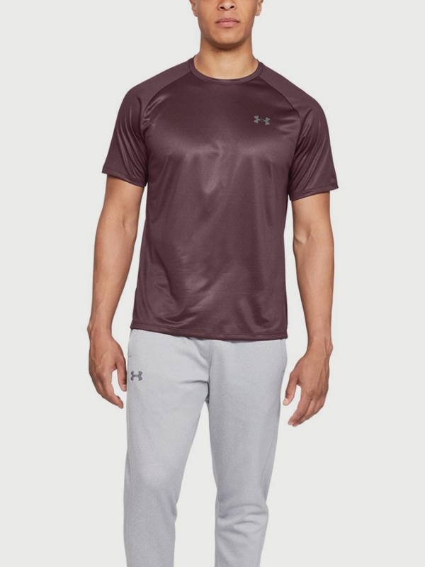 Tričko Under Armour Tech 2.0 SS Printed Červená