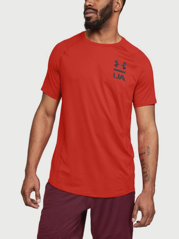 Tričko Under Armour MK1 SS Logo Graphic Červená