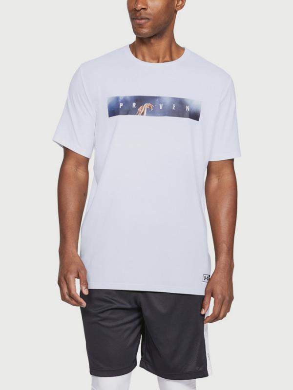 Tričko Under Armour SC30 Proven SS Tee Bílá