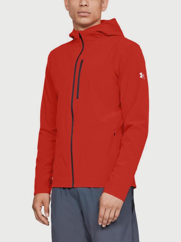 Bunda Under Armour Outrun The Storm Jacket V2 Červená