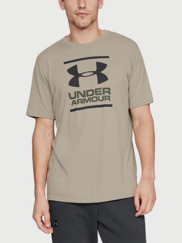 Tričko Under Armour GL Foundation SS T Hnědá
