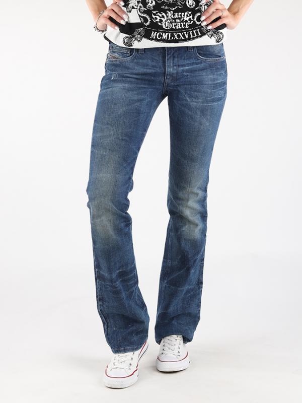 Džíny Diesel RONHARY L.32 PANTALONI Modrá
