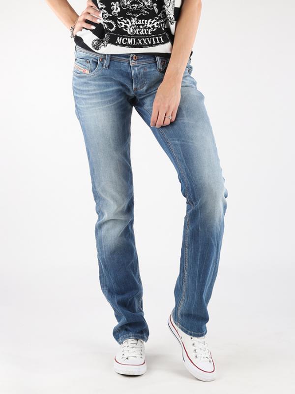 Džíny Diesel LOWKY L.32 PANTALONI Modrá