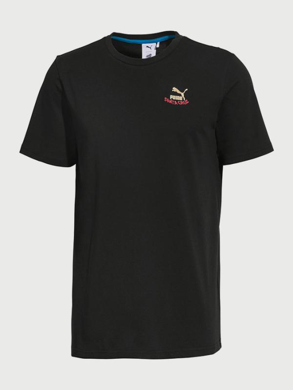 Tričko Puma x Santa Cruz Tee Černá