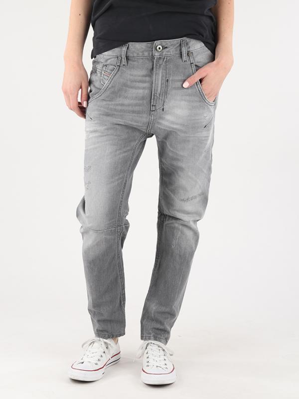 Džíny Diesel FAYZA L.32 PANTALONI Šedá