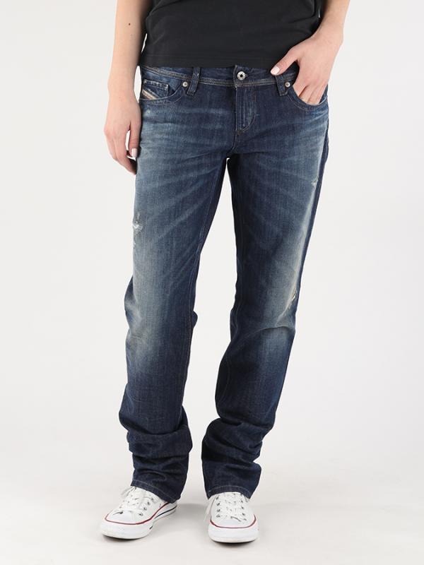 Džíny Diesel LOWKY L.34 PANTALONI Modrá