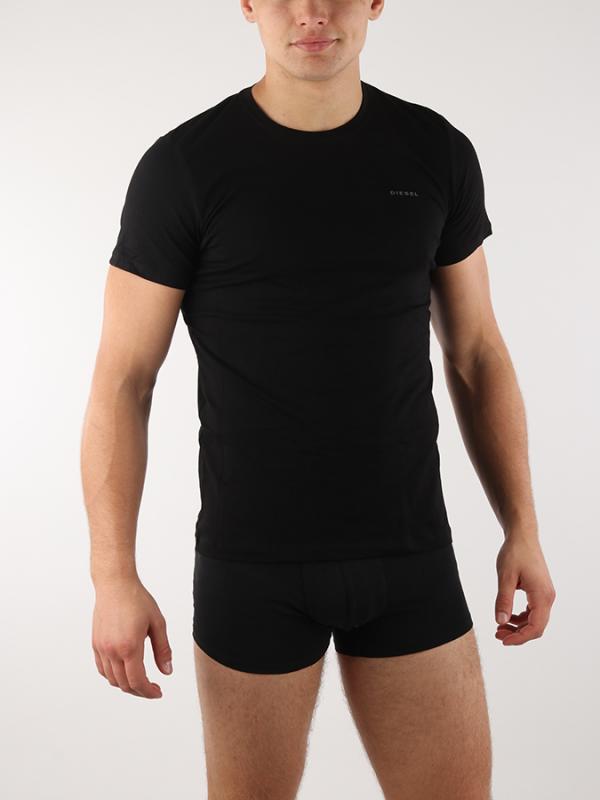 Tričko Diesel Umtee-Randal T-Shirt 2 Pack Černá
