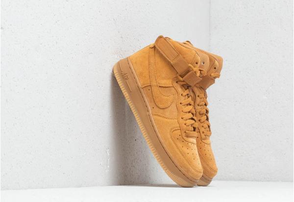 Nike Air Force 1 High LV8 (GS) Wheat/ Wheat-Gum Light Brown