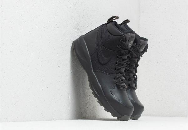 Nike Manoa (GS) Black/ Black-Newsprint
