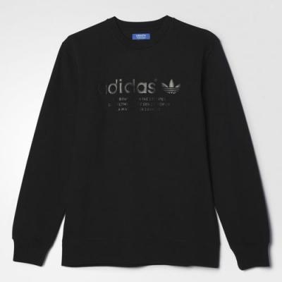 adidas Fashion GRP Crew Sweatshirts Black