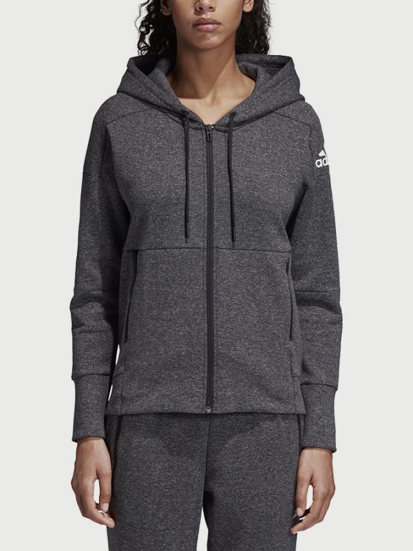Mikina adidas Performance W Id Stadium Hd Šedá