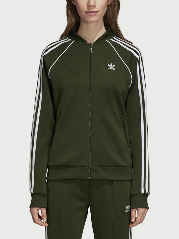 Mikina adidas Originals SSS Tt Zelená