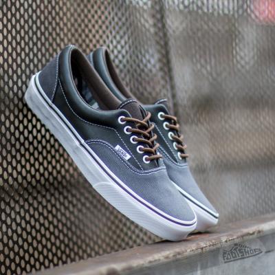 Vans Era Leather Plaid Asphalt/ Beluga