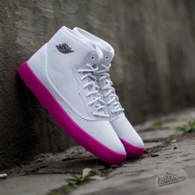 Jordan Jasmine GG White/ Black-MDM Fuchsia- Metallic Silver
