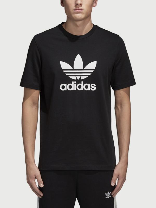 Trefoil Triko adidas Originals Černá