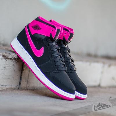 Air Jordan 1 Retro High GG Black/ Vivid Pink- White- Vivid Pink