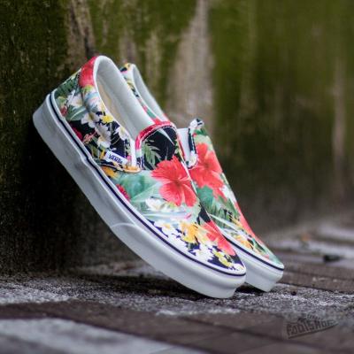 Vans Classic Slip-On Digi Aloha Black/ True White