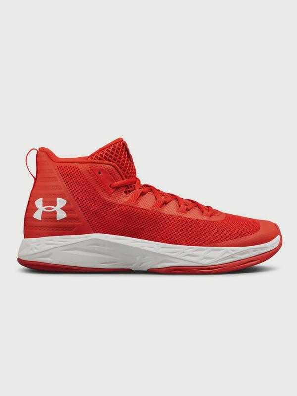 Boty Under Armour Jet Mid Červená