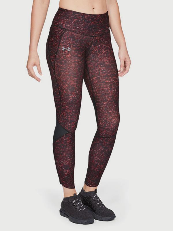 Kompresní legíny Under Armour Fly Fast Printed Tight Červená