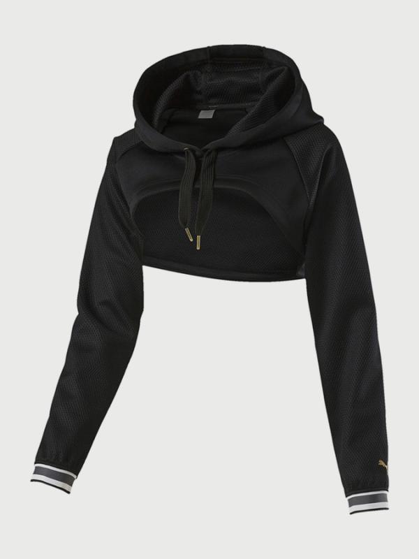 Mikina Puma Varsity Cover Up Černá