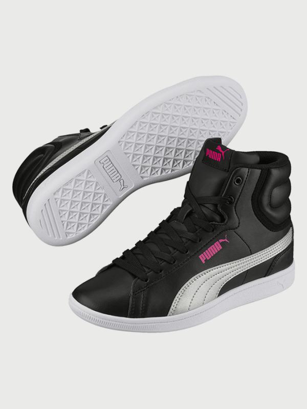 Boty Puma Vikky Mid SL Jr Černá