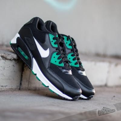 Nike Air Max 90 Essential Black/ White- Lucid Green
