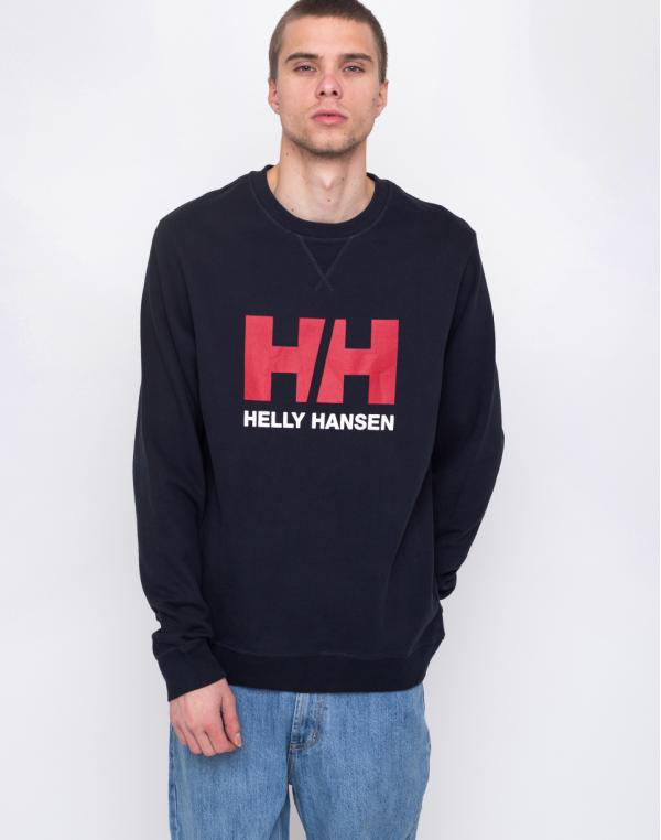 Helly Hansen Logo Crew Sweat Navy S