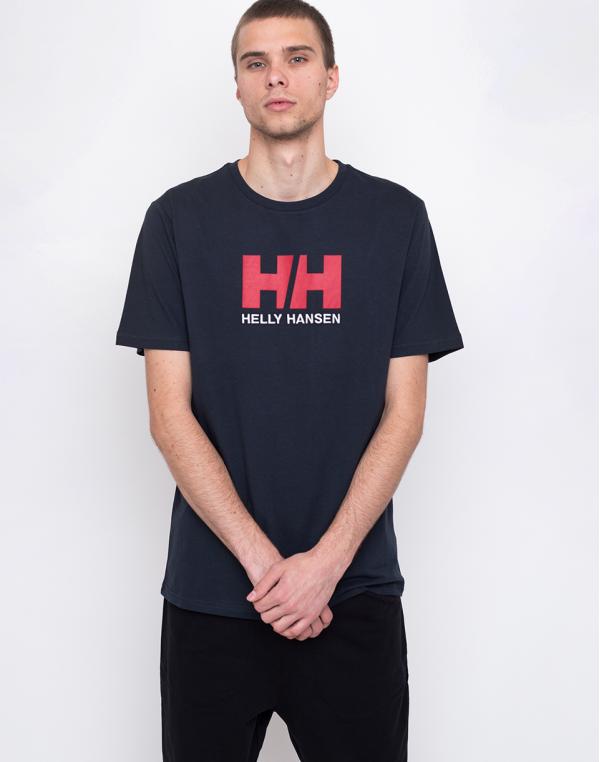 Helly Hansen Logo T-shirt Navy S