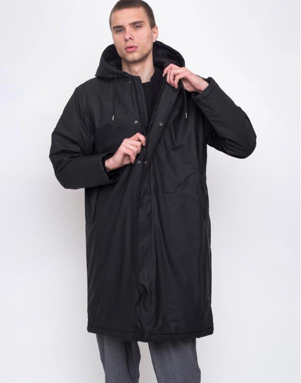 Rains Padded Coat 01 Black L/XL