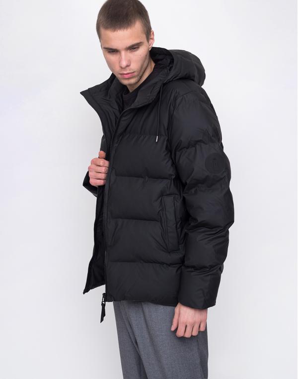 Rains Puffer Jacket 01 Black L/XL