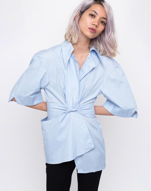 House of Sunny The Thinker Shirt Muted Blue 40