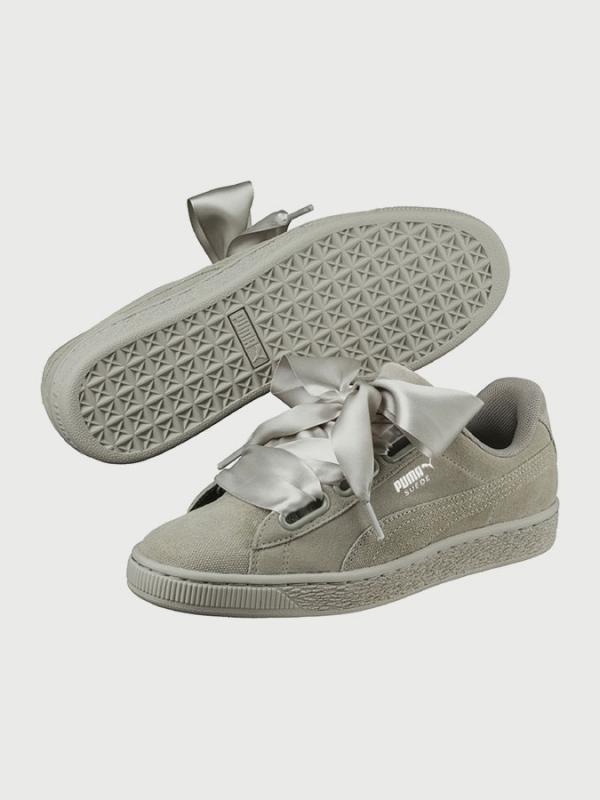 Boty Puma Suede Heart Pebble Wn s Šedá
