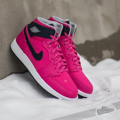 Air Jordan 1 Retro High GG Vivid Pink/ Dark Obsidian-Wolf Grey-White